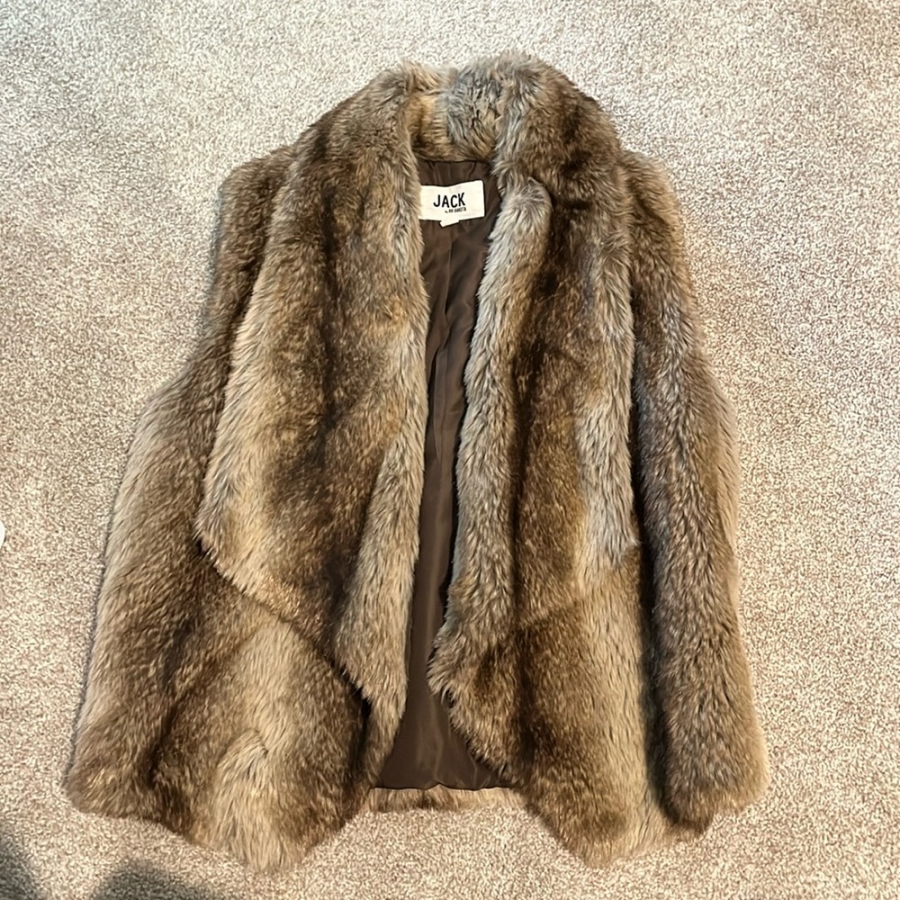 Jack by BB Dakota Faux Fur Vest
